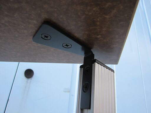 電話台　イトーキ製　450ｘ450ｘ700　木目　DDE-044T-98