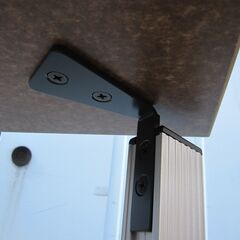 電話台　イトーキ製　450ｘ450ｘ700　木目　DDE-044T-98の画像