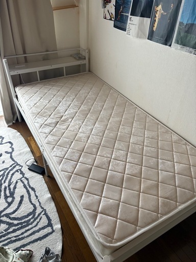 すぐ使える！シングルベッドセット 5000円（使用6ヶ月・美品）