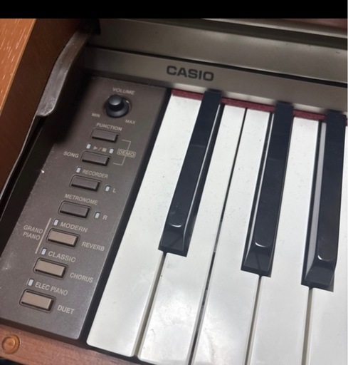 カシオ電子ピアノ
