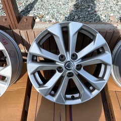 受け渡し決定
日産純正17インチ アルミホイール3本 の画像
