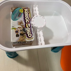 室内お砂場セット　キネックスサンド付き
の画像