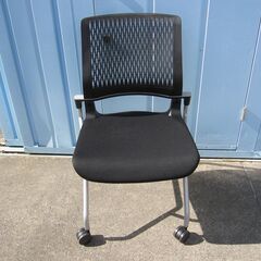 会議用チェア　ブラック　コクヨ製オルディナ　CKH-690E6の画像