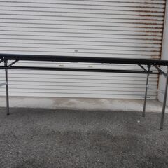 666＞　Okamura　会議用折りたたみテーブル　長テーブル　※3台あります。の画像