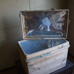 桐製大型お茶保管箱　防湿・防虫・防臭効果が高いです。の画像