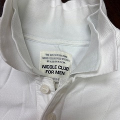 NICOLE CLUBの半袖ポロシャツの画像