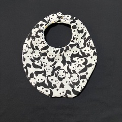 ハンドメイド　ベビー　スタイ　パンダ柄の画像