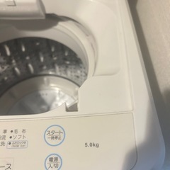 洗濯機　MAXZEN 5.0kgの画像