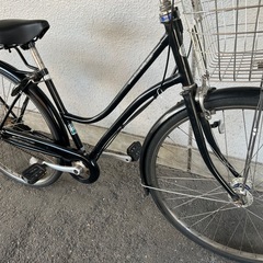１Ｊ３０　　ホームサイクル２７サイズ　３段変速オートライト付き　★自転車専門店の中古車です★★★※ご来店日の連絡を頂いた先着順番にて、【ご予約】とさせていただきます★　【消費税込み・防犯登録６００円込み　の画像