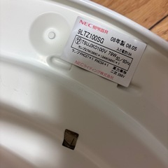 NEC シーリングライト 9LTZ100SG（10畳用・2008年製）の画像