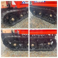 【売切御免！】1066 鳥取県発 佐藤製作所 クローラ 運搬車 [ SC156DC ] 農用裁断機搭載 現状販売 広島 岡山 島根 兵庫 あぐり家鳥取中央店の画像