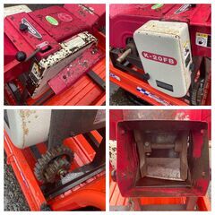 【売切御免！】1066 鳥取県発 佐藤製作所 クローラ 運搬車 [ SC156DC ] 農用裁断機搭載 現状販売 広島 岡山 島根 兵庫 あぐり家鳥取中央店の画像