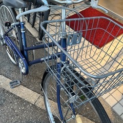 マットブルーのシティー　27インチの画像