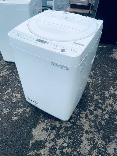 ♦SHARP 全自動電気洗濯機【2022年製】ES-GE7F-W