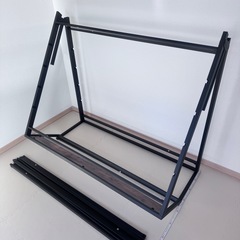 【セミダブル】ベッドフレームの画像