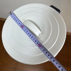 ペダル式　ゴミ箱　ホワイトの画像