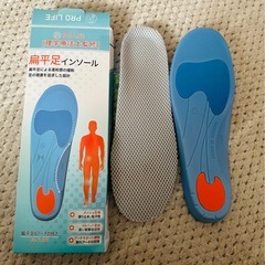 〈新品未使用〉扁平足インソールの画像