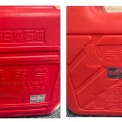 灯油用ポリタンク 20L用在庫2個 1つ1200〜の画像