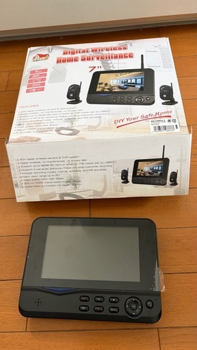 ワイヤレスカメラ、モニター