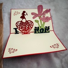 〈新品未使用〉飛び出るメッセージカードの画像