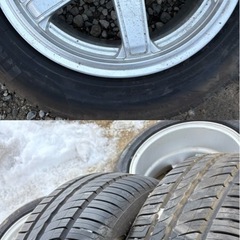 アルミホイール Blows 17inch（タイヤ付き）の画像