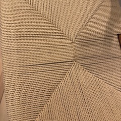 【3/25〜3/30引取限定】おしゃれなダイニングチェア※3脚セット販売可能（ペーパーコード風）の画像