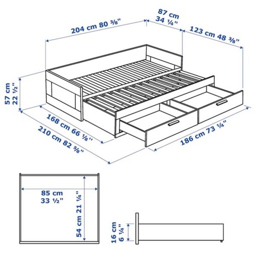 IKEA  ベッド