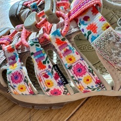 KEENニューポート18cmサンダルの画像