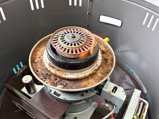 【自社配送は札幌市内限定】CORONA/コロナ 石油こんろ KT-1612 しん式 煮炊用 2012年製 動作OK 本体に凹みあり 中