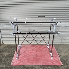 アイリスオーヤマ組み立て物干し の画像