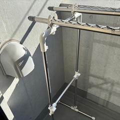 ベランダ用物干し台＆物干し竿の画像
