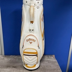 Callaway キャロウェイ キャディバッグ ホワイト/オレンジの画像