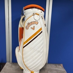 Callaway キャロウェイ キャディバッグ ホワイト/オレンジの画像
