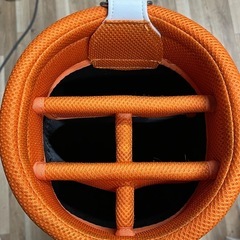 Callaway キャロウェイ キャディバッグ ホワイト/オレンジの画像