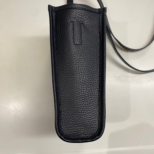 ヒロフ　レザーショルダーバッグS本革ミニバッグ　　美品