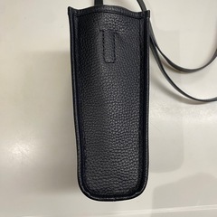 ヒロフ　レザーショルダーバッグS本革ミニバッグ　　美品の画像