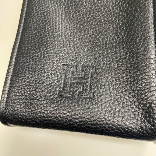 ヒロフ　レザーショルダーバッグS本革ミニバッグ　　美品