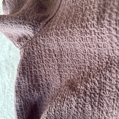 美品❣️ショート丈GUダークブラウンの画像