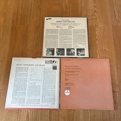 john coltrane ジョンコルトレーン ステレオ レコード3枚セット の画像