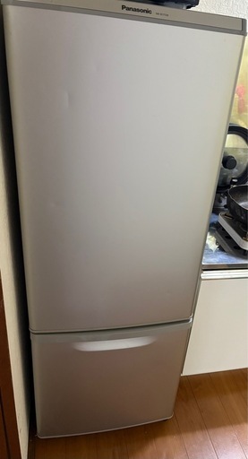 Panasonic 冷蔵庫 168L 無料（動作良好・引き取り限定） (アリウカ