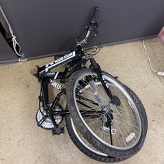 新品26インチマウンテンバイク 折り畳みURBAN RAY前後サスペンションの画像