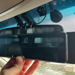 ドライブレコーダー　取付作業の画像