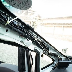 ドライブレコーダー　取付作業の画像