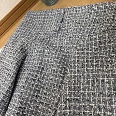 GRL ツイードコルセット風フレアスカートの画像