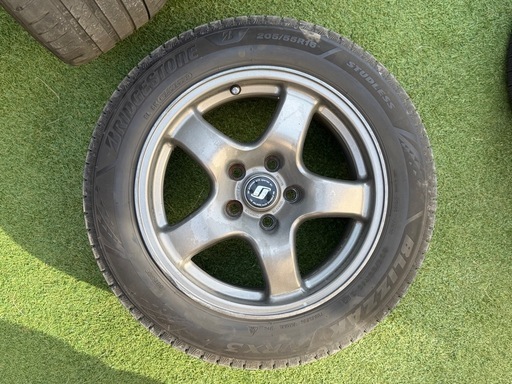 BNR32 GT-R純正ホイール&VRX3 205/55R16 4本