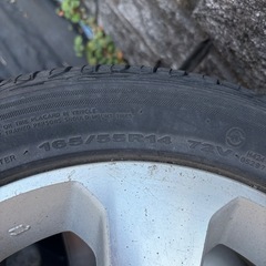 純正ホイール ワゴンR4本の画像