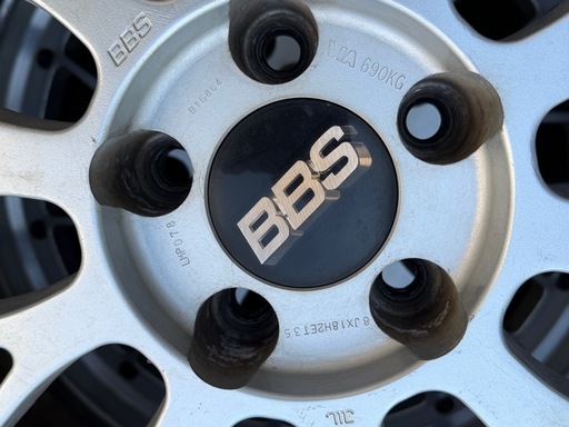 BBS LM 8j/9j nitto 225/40R18 4本