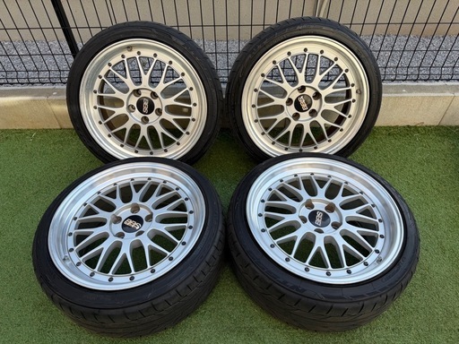 BBS LM 8j/9j nitto 225/40R18 4本