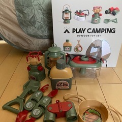 PLAY CAMPING キッズテント キャンプセットの画像