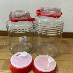 果実酒瓶　　の画像